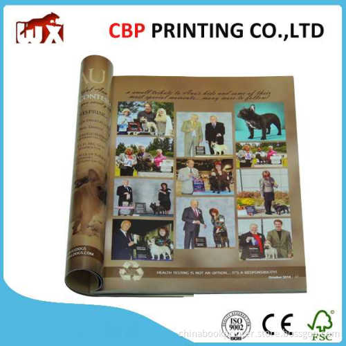fashion design magazine paper soft book binding machine perfect